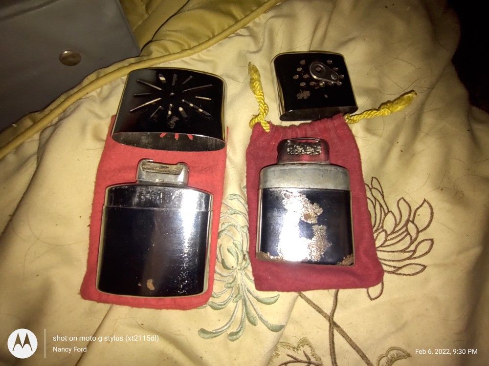 Vintage Jon-e Standard Size Hand Warmer Aladdin Labs w/Red Felt Carry Bag