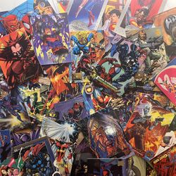 90’s Comics & Trading Cards Lot – Marvel, DC, X-Men Ultra, Pokemon, Elvis – 1,500+ Cards