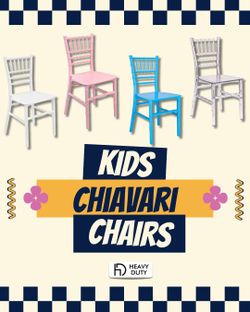 Chiavari Kids Chairs Pink Blue White 