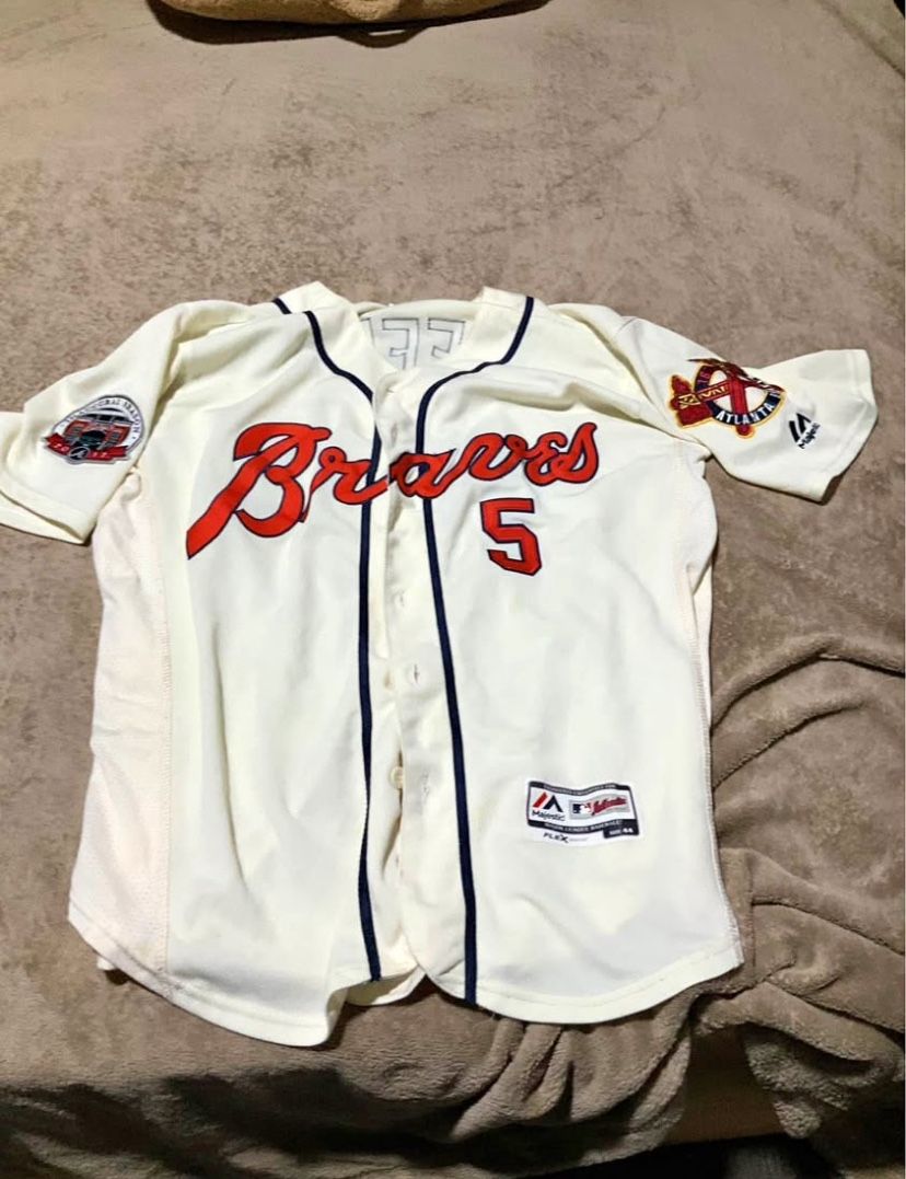 Freddie Freeman Atlanta Braves Jersey Size 44