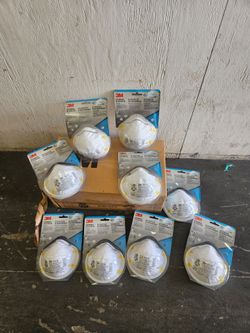 Face masks, $2 per pack, new and sealed, firm price.