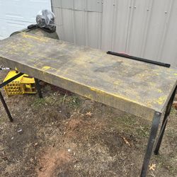 All steel table