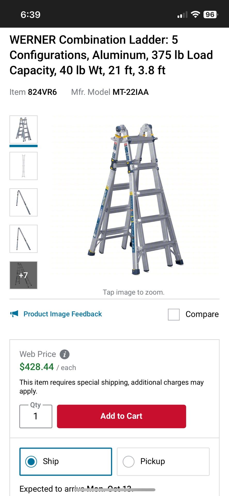 Werner combination ladder