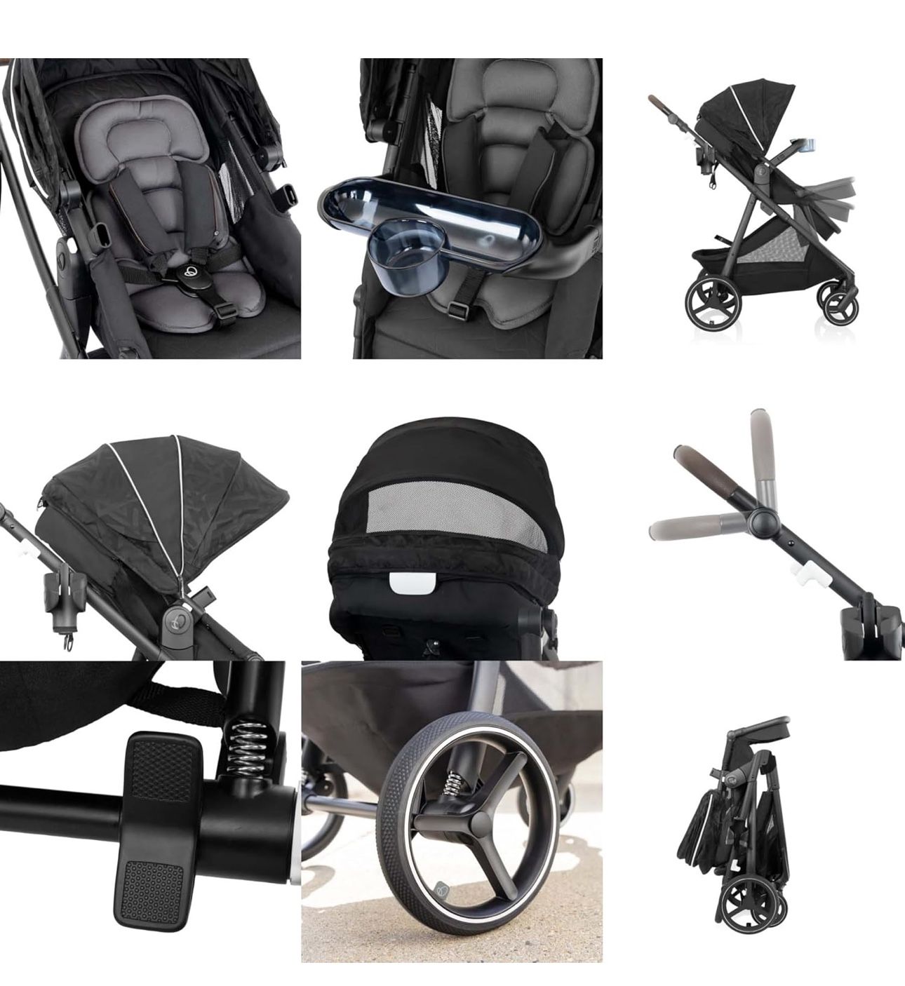 Evenflo Shyft Intuiti+ Baby Stroller