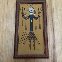 Native American Sand Wall Art