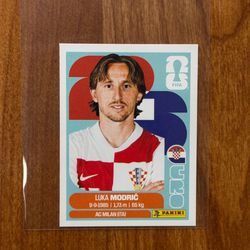 Panini World Cup 2026 Luka Modric