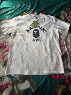 College bape navy blue L