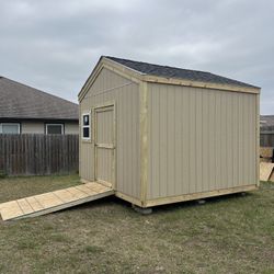 12x12 Shed With Window Door And Loft 