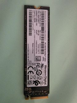 WD SN730 256GB NVMe SSD - 100% Health