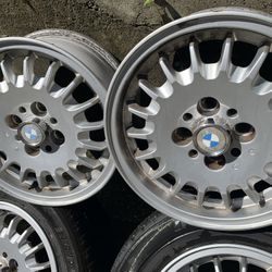 BMW Four Lug 14” Wheels Aluminum Bottle Caps