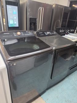 Samsung Top Load Washer and Dryer Set