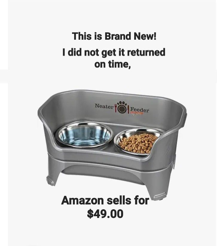 Neater Feeder Dog Food & water Dish Large