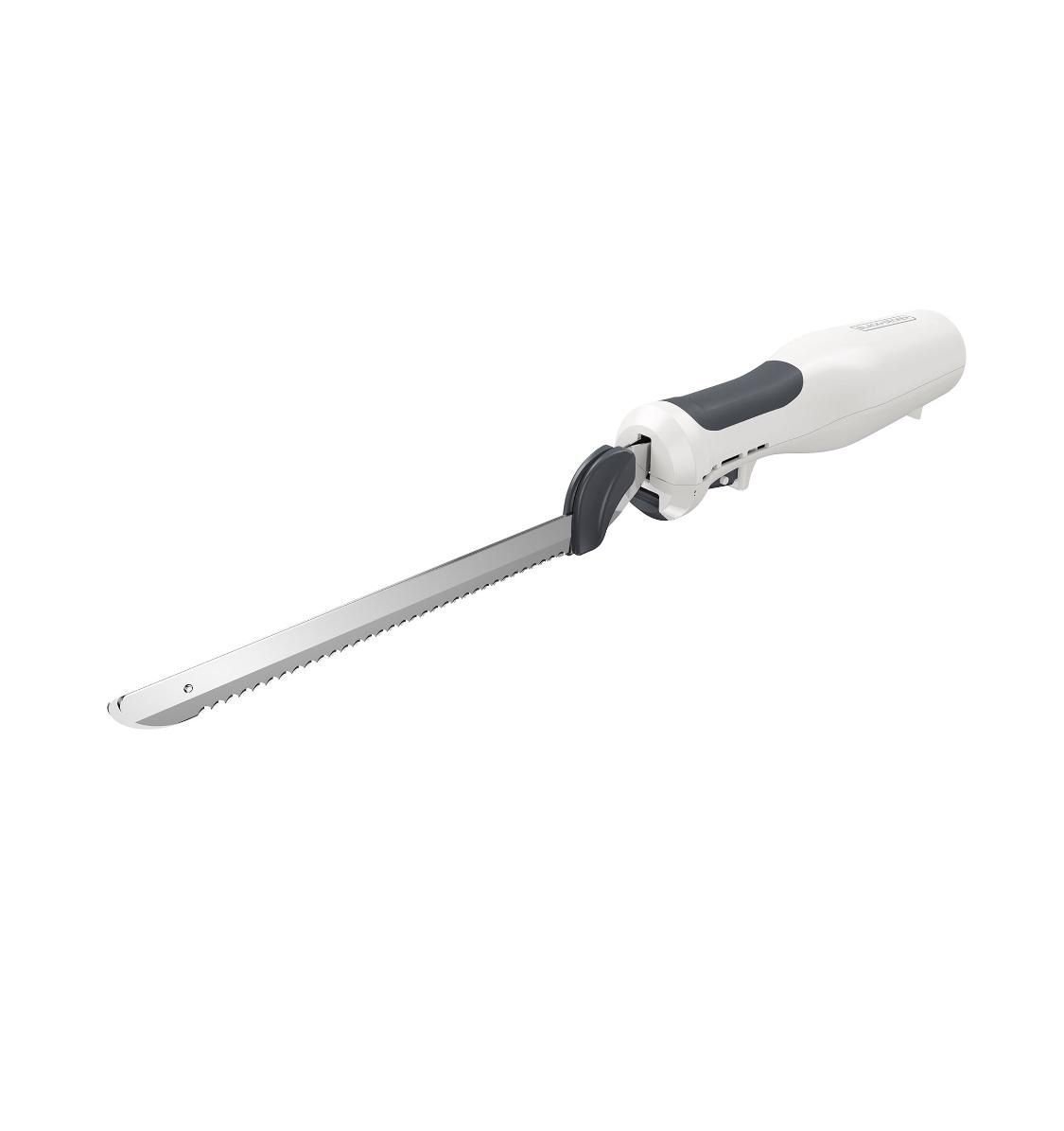BLACK+DECKER 9-Inch Electric Carving Knife, White, EK500W