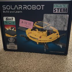 Solar Robot To Build