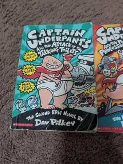 Captain underpants's books