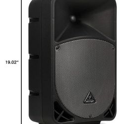 Behringer Powered Speaker w/ Speaker Stand