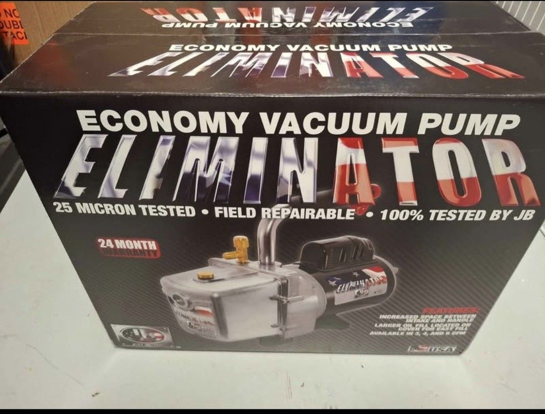 Brand New JB 6 CFM Vacuum Pump