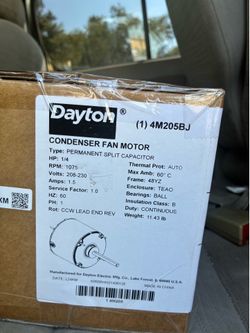Hvac Condenser fan motor