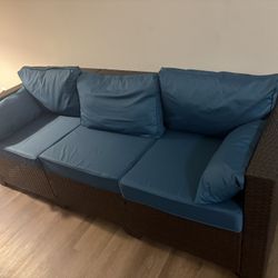 Wicker Couch