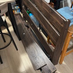 Queen Size Platform Bed Frame