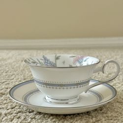 Vintage Noritake Jardin Fleury Tea Cup & Saucer Set – Fine Bone China – Made in Japan