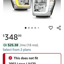 2016 F250 Headlights  