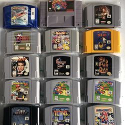 Nintendo 64 N64 Games Shipping Available 