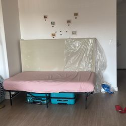 bed frame and Mattress