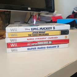 Nintendo Wii Games Bundle