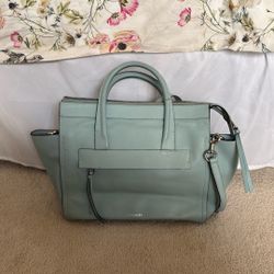Light Blue Coach Purse