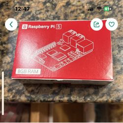 Raspberry Pi 5 Single Board Computer (8GB) Quicker Deal X00437R6CR 8 GB RAM