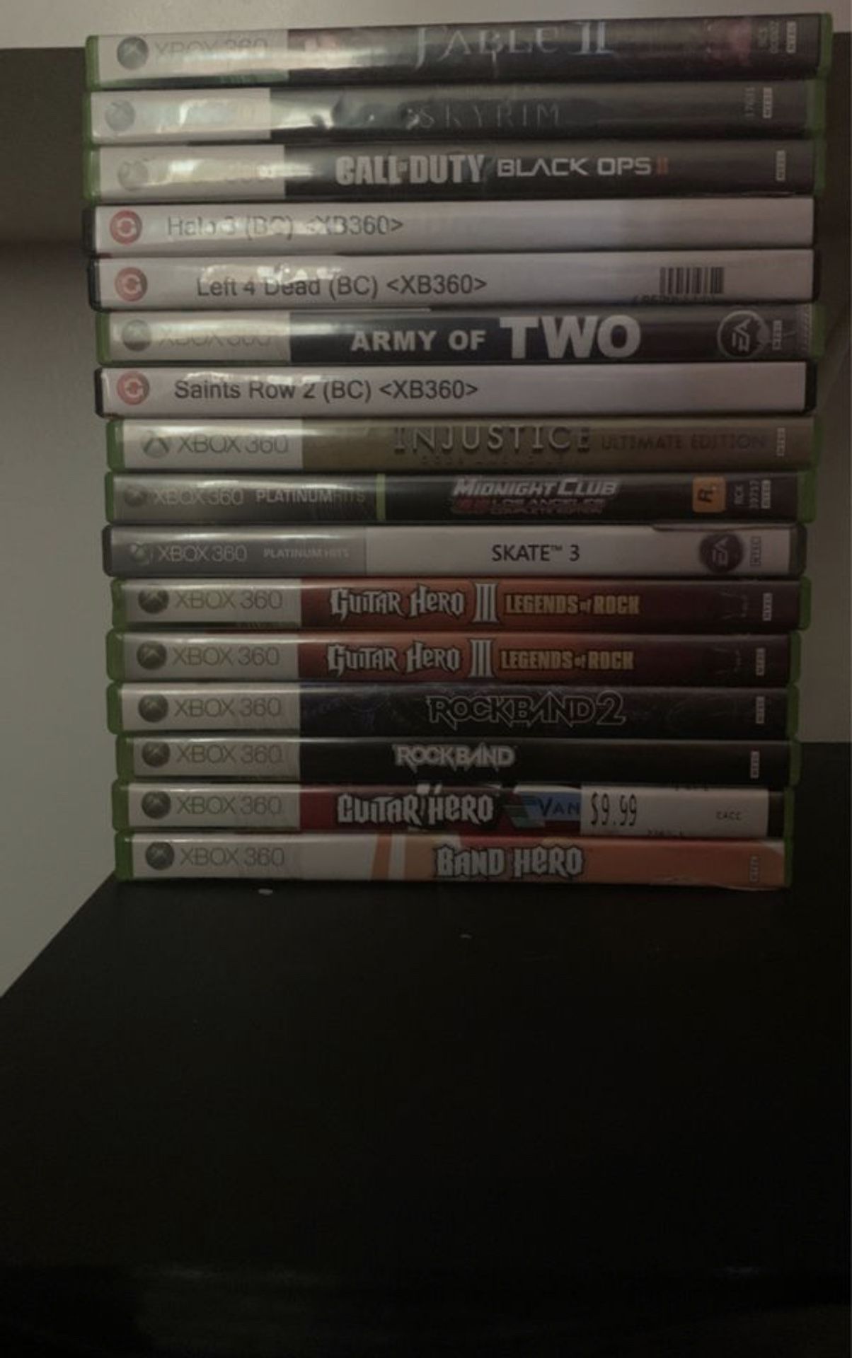 16 Xbox 360 games - SELLING ALL TOGETHER