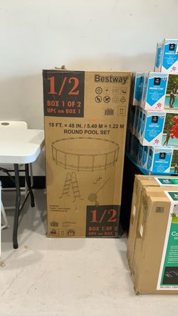 BESTWAY 18 Ft Round Pool Set