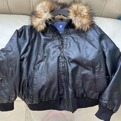 Leather Jacket Plus Size 