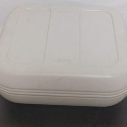 Vintage Aladdin Insulated TEMPRESERVE & PYREX 222-r Baking Pan Dish 2Q 