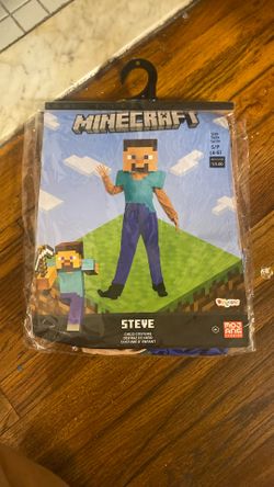 Minecraft Steve costume size small