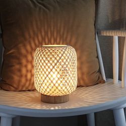 Hand made cordless led lamp