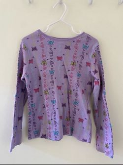 Garanimals -  Size 5 Girls Long Sleeve Shirt - Pre-owned - Good Condition - Soft Fabric