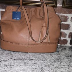 Cole Hann Leather New Shoulder Bag