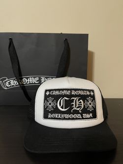 Chrome Hearts Trucker Hat White Hollywood