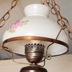 Hanging Plug In Lamp 