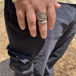 Vintage Silverware Ring 