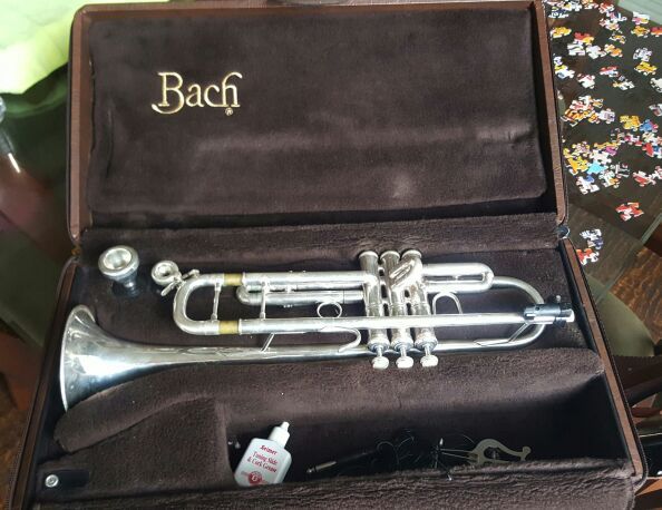 Bach Stradivarius Model 37 Trumpet-Silver