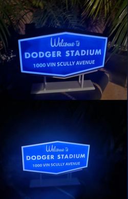Dodgers Light Box