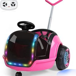 Remote Control/push Toddler Car