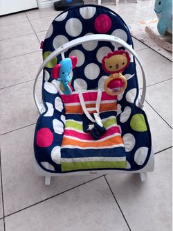 Fisher price bouncer rocker chair
