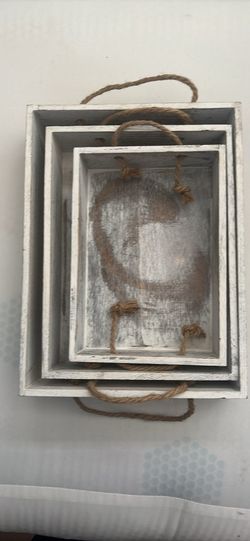 Rustic Nesting Box Set