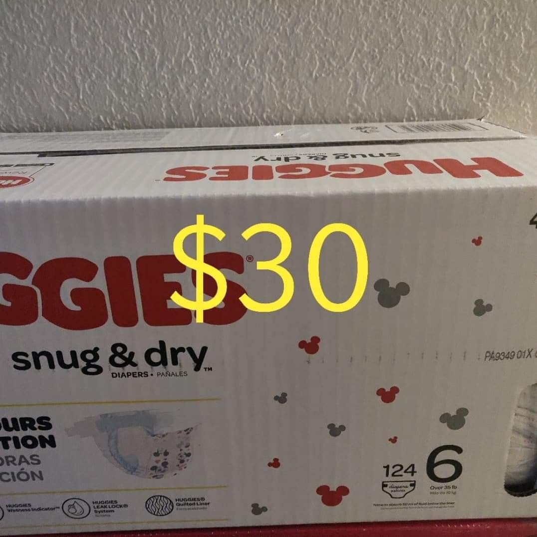 Huggies size 6