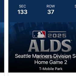 Seattle Mariners ALDS Home Game 2 - Behind Home plate