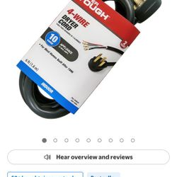 Dryer Appliance Cord, 30 Amp